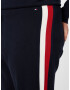 Tommy Hilfiger Curve Pantaloni bleumarin / roșu / alb - Pled.ro