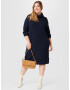 Tommy Hilfiger Curve Rochie tricotat bleumarin / roșu / alb - Pled.ro