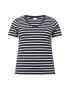 Tommy Hilfiger Curve Tricou bleumarin / alb - Pled.ro