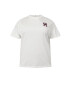 Tommy Hilfiger Curve Tricou bleumarin / roșu bordeaux / alb - Pled.ro