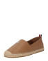 TOMMY HILFIGER Espadrile bleumarin / maro caramel / roșu intens / alb murdar - Pled.ro