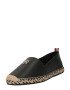 TOMMY HILFIGER Espadrile negru - Pled.ro