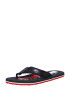 TOMMY HILFIGER Flip-flops albastru închis / roșu / alb - Pled.ro