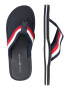 TOMMY HILFIGER Flip-flops bleumarin / roșu / alb - Pled.ro