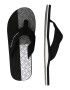 TOMMY HILFIGER Flip-flops negru / alb - Pled.ro