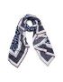 TOMMY HILFIGER Fular albastru / alb - Pled.ro