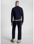 TOMMY HILFIGER Geacă tricotată bleumarin / roşu închis / alb - Pled.ro