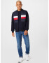 TOMMY HILFIGER Hanorac albastru noapte / roșu / alb - Pled.ro