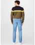 TOMMY HILFIGER Jeans 'Liam' bleumarin / albastru denim / roșu intens / alb murdar - Pled.ro