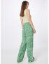 TOMMY HILFIGER Pantaloni verde / alb - Pled.ro