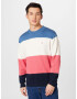 TOMMY HILFIGER Pulover albastru / albastru noapte / roz pitaya / alb - Pled.ro