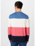 TOMMY HILFIGER Pulover albastru / albastru noapte / roz pitaya / alb - Pled.ro