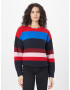 TOMMY HILFIGER Pulover albastru / albastru noapte / roz / roșu - Pled.ro