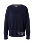 TOMMY HILFIGER Pulover albastru marin / alb - Pled.ro