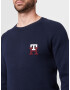 TOMMY HILFIGER Pulover albastru marin / roșu / alb - Pled.ro