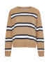 TOMMY HILFIGER Pulover bej / albastru noapte / alb - Pled.ro