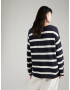 TOMMY HILFIGER Pulover bleumarin / alb - Pled.ro