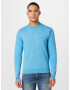 TOMMY HILFIGER Pulover bleumarin / albastru aqua / roșu / alb - Pled.ro