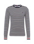 TOMMY HILFIGER Pulover bleumarin / roși aprins / alb - Pled.ro