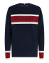 TOMMY HILFIGER Pulover bleumarin / roșu / alb - Pled.ro