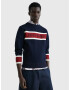 TOMMY HILFIGER Pulover bleumarin / roșu / alb - Pled.ro