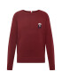 TOMMY HILFIGER Pulover bleumarin / roșu bordeaux / alb - Pled.ro