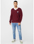 TOMMY HILFIGER Pulover bleumarin / roșu bordeaux / alb - Pled.ro