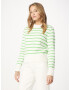 TOMMY HILFIGER Pulover 'Breton' verde măr / alb - Pled.ro