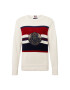 TOMMY HILFIGER Pulover crem / albastru noapte / galben / roșu vin - Pled.ro