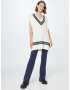 TOMMY HILFIGER Pulover crem / bleumarin / turcoaz / roz - Pled.ro