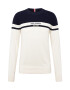 TOMMY HILFIGER Pulover ecru / negru - Pled.ro