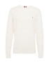 TOMMY HILFIGER Pulover 'SPRING GRID' ecru / bleumarin / roșu / alb - Pled.ro