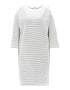 TOMMY HILFIGER Rochie gri / alb - Pled.ro