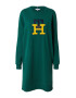 TOMMY HILFIGER Rochie tricotat bleumarin / galben miere / verde smarald - Pled.ro