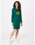 TOMMY HILFIGER Rochie tricotat bleumarin / galben miere / verde smarald - Pled.ro