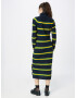 TOMMY HILFIGER Rochie tricotat bleumarin / galben citron / verde smarald - Pled.ro