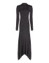 TOMMY HILFIGER Rochie tricotat gri argintiu / negru - Pled.ro