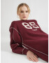 TOMMY HILFIGER Rochie 'Varsity 85' roşu închis / alb - Pled.ro