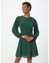 TOMMY HILFIGER Rochie verde pin / alb - Pled.ro