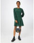 TOMMY HILFIGER Rochie verde pin / alb - Pled.ro