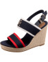 TOMMY HILFIGER Sandale albastru / roșu / alb - Pled.ro