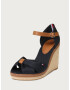 TOMMY HILFIGER Sandale 'Elena' albastru noapte / maro - Pled.ro