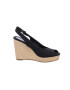 TOMMY HILFIGER Sandale 'Elena' negru - Pled.ro