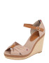 TOMMY HILFIGER Sandale 'Iconic Elena' bej / maro deschis - Pled.ro