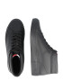 TOMMY HILFIGER Sneaker înalt negru - Pled.ro