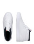 TOMMY HILFIGER Sneaker înalt negru / alb - Pled.ro