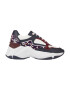 TOMMY HILFIGER Sneaker low bleumarin / albastru cobalt / roșu burgundy / alb - Pled.ro