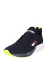 TOMMY HILFIGER Sneaker low bleumarin / albastru noapte / roșu / alb - Pled.ro