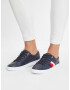 TOMMY HILFIGER Sneaker low bleumarin / auriu / roșu / alb - Pled.ro