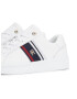 TOMMY HILFIGER Sneaker low bleumarin / auriu / roșu / alb - Pled.ro